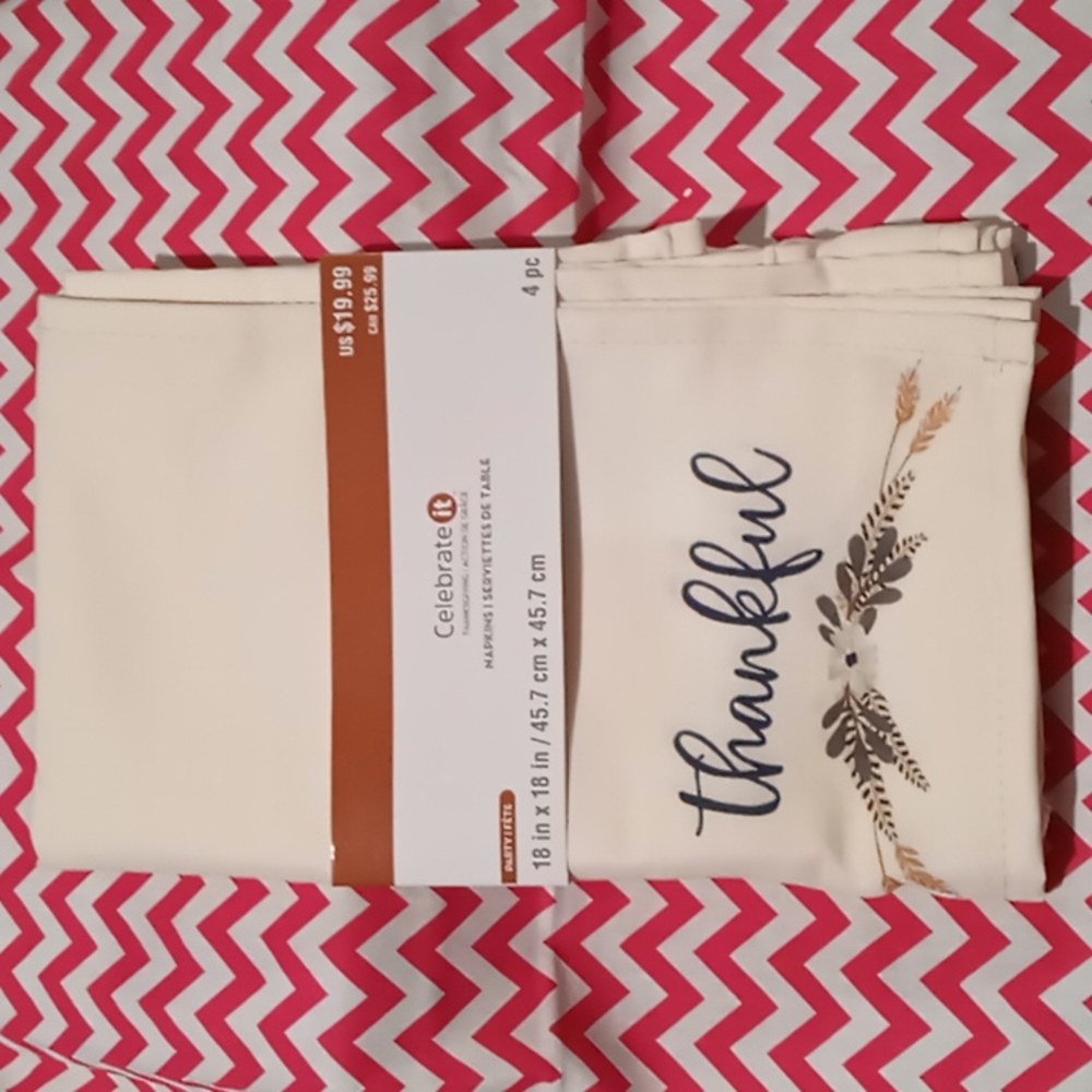 Thankful napkins